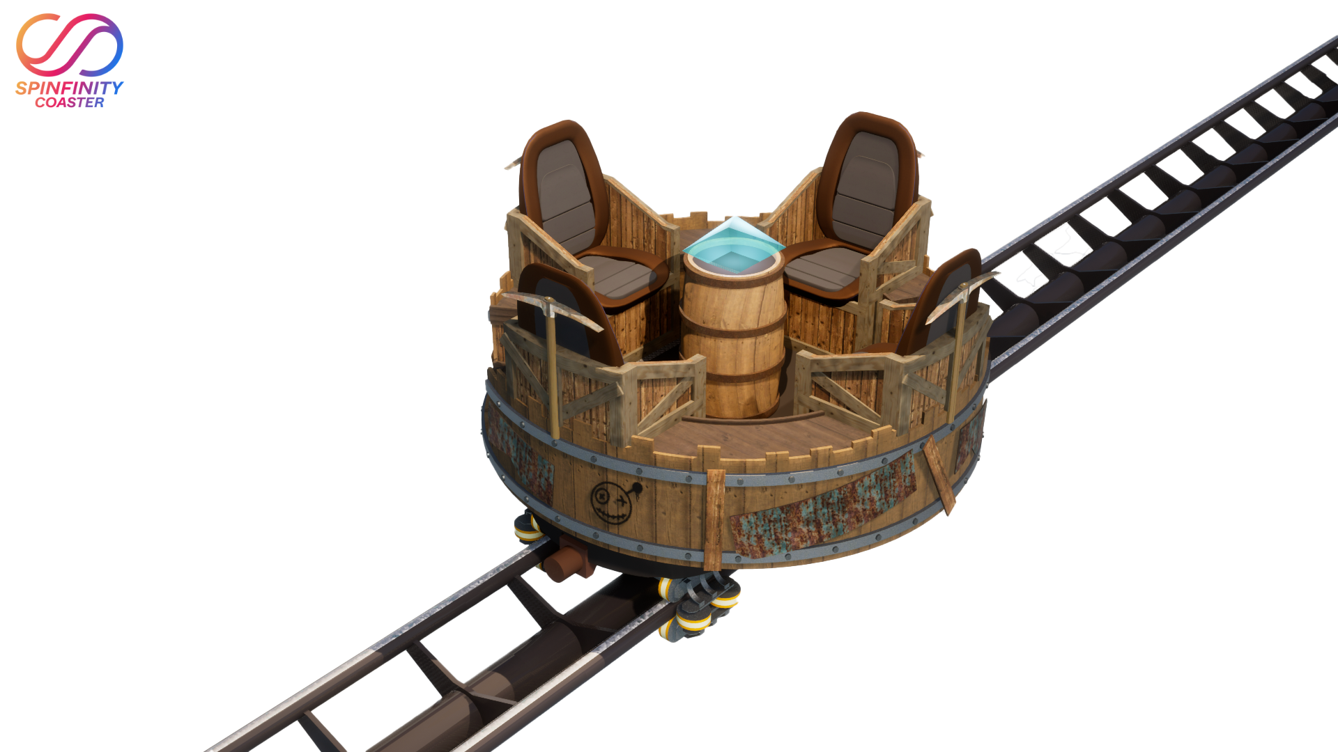 Spinfinity Coaster 175